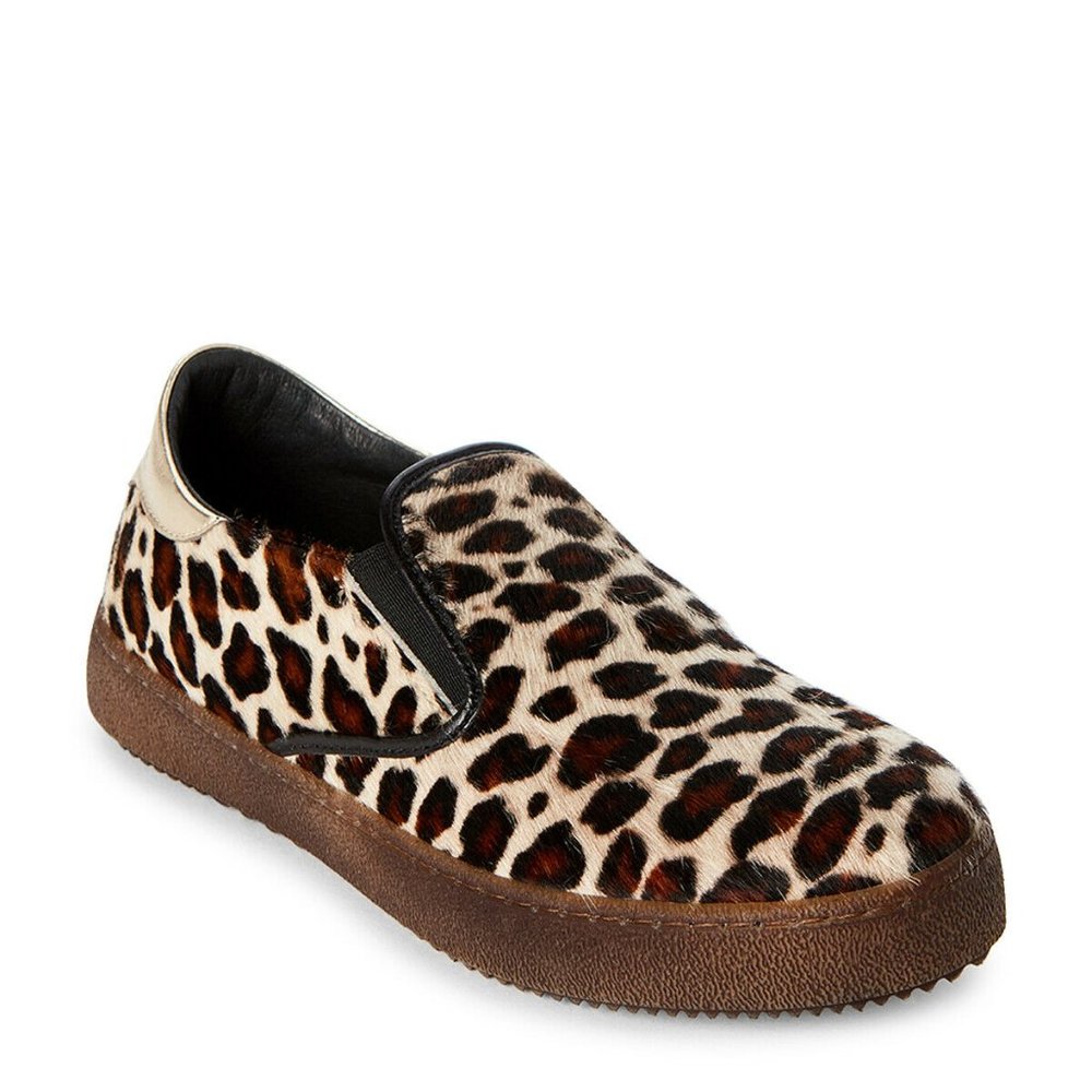 Patrizia Pepe Girls EU35 Leopard Shoes Slip-On Big Girls 3.5 NEW